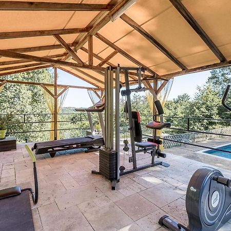 Vila avec, piscine, tennis. Villa Rivaux Esterno foto