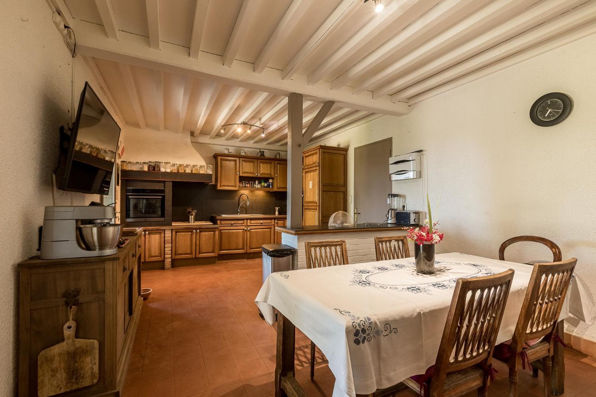 Vila avec, piscine, tennis. Villa Rivaux Esterno foto